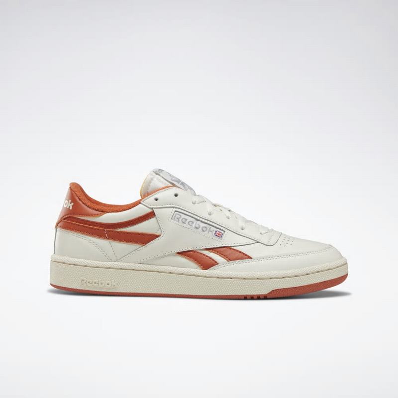 Tenisi Reebok Revenge Plus Barbati Albi/Portocalii Romania YF5136VX